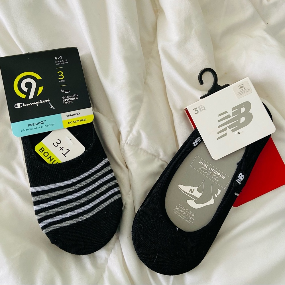 Bundle of invisible liner socks